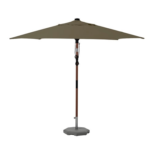 IKEA BETSÖ / LINDÖJA umbrella with base Model Image