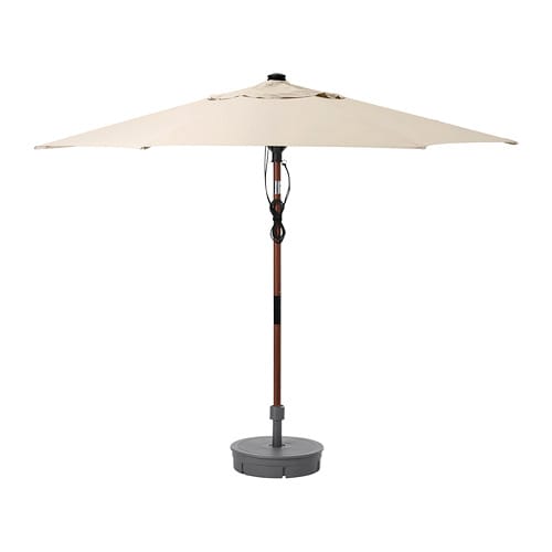 IKEA BETSÖ / LINDÖJA umbrella with base Model Image