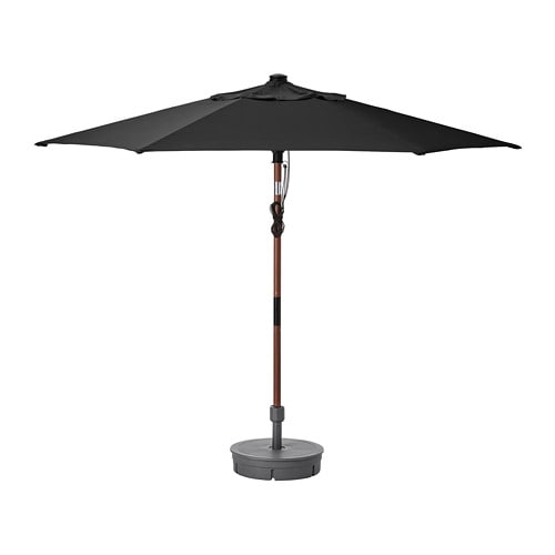 IKEA BETSÖ / LINDÖJA umbrella with base Model Image