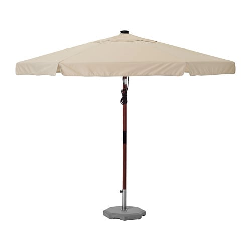 IKEA BETSÖ / VÅRHOLMEN umbrella with base Model Image