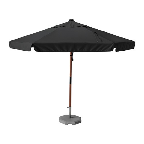 IKEA BETSÖ / VÅRHOLMEN umbrella with base Model Image