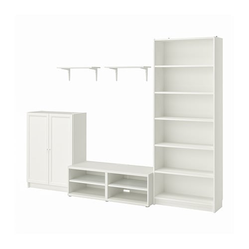 IKEA BILLY / BESTÅ TV storage combination Model Image