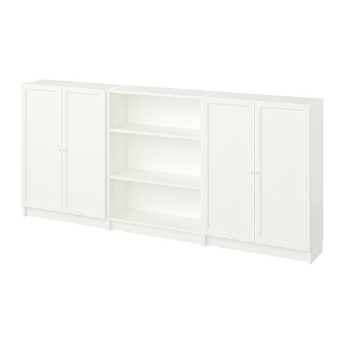 IKEA BILLY / OXBERG bookcase comb w doors Model Image
