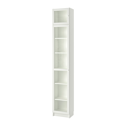 IKEA BILLY / OXBERG bookcase with glass-door Model Image