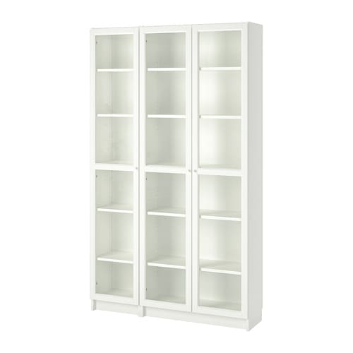 IKEA BILLY / OXBERG bookcase with glass doors Model Image