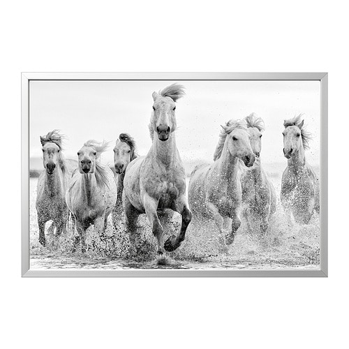 IKEA BJÖRKSTA picture and frame Model Image