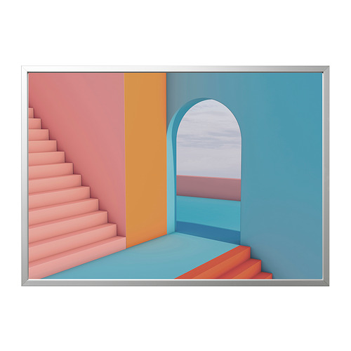 IKEA BJÖRKSTA picture and frame Model Image