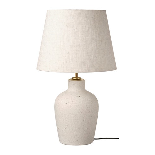 IKEA BLIDVÄDER table lamp with LED bulb Model Image