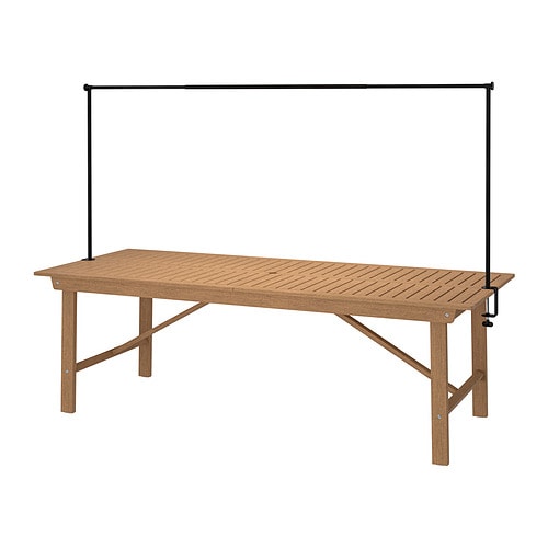 IKEA BONDHOLMEN / HELGEÖ table with decorating rod Model Image