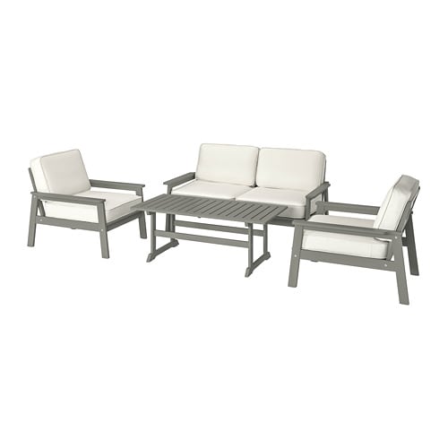 IKEA BONDHOLMEN 4-seat conversation set, outdoor Model Image