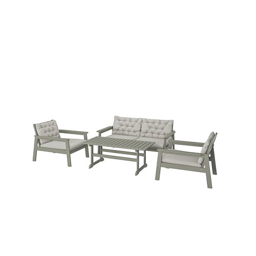 IKEA BONDHOLMEN 4-seat conversation set, outdoor Model Image