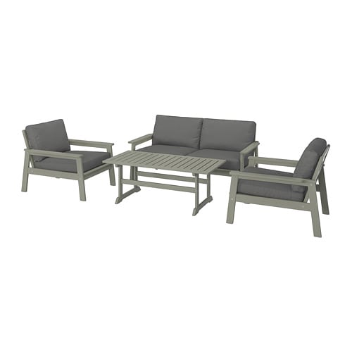 IKEA BONDHOLMEN 4-seat conversation set, outdoor Model Image