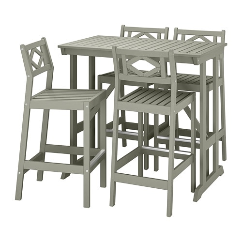 IKEA BONDHOLMEN bar table and 4 bar stools Model Image