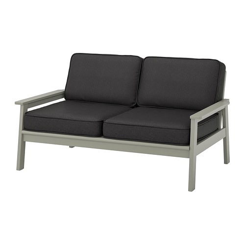 IKEA BONDHOLMEN loveseat, outdoor Model Image