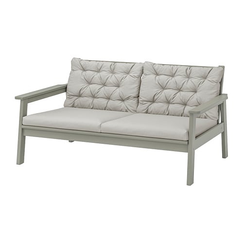 IKEA BONDHOLMEN loveseat, outdoor Model Image