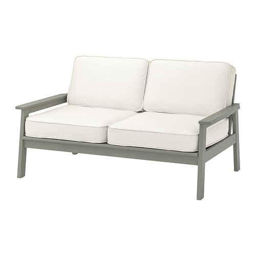 IKEA BONDHOLMEN loveseat, outdoor Model Image