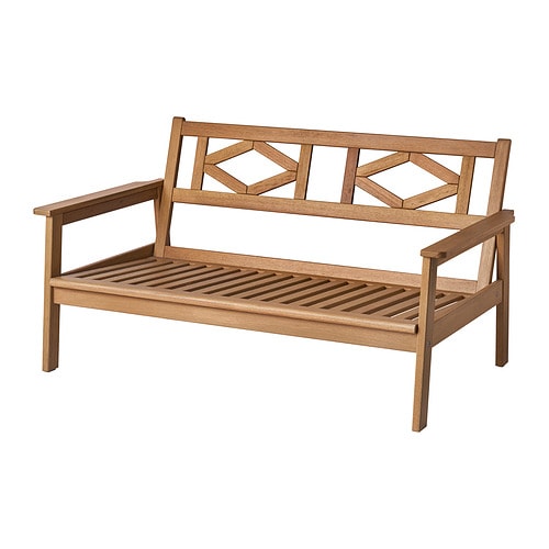 IKEA BONDHOLMEN loveseat, outdoor Model Image