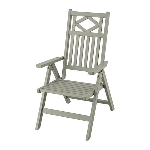 IKEA BONDHOLMEN reclining chair, outdoor Model Image