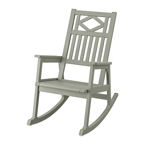 IKEA BONDHOLMEN rocking chair, outdoor Model Image