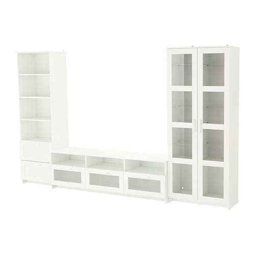 IKEA BRIMNES TV storage combination/glass doors Model Image