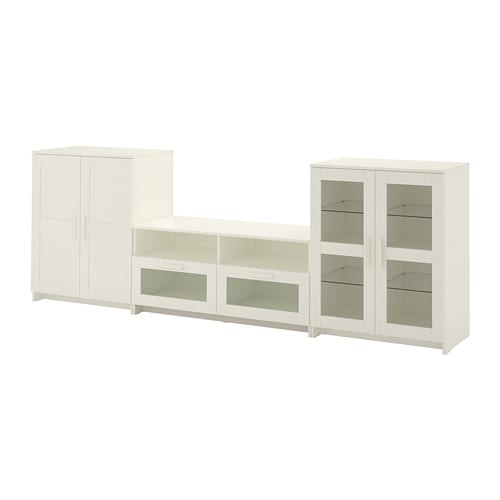 IKEA BRIMNES TV storage combination/glass doors Model Image