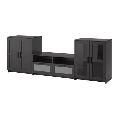 IKEA BRIMNES TV storage combination/glass doors Model Image