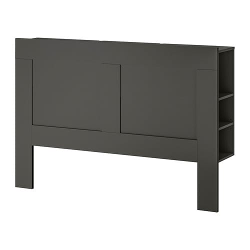 IKEA BRIMNES headboard with storage compartment Model Image