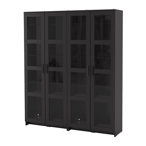 IKEA BRIMNES storage combination w/glass doors Model Image