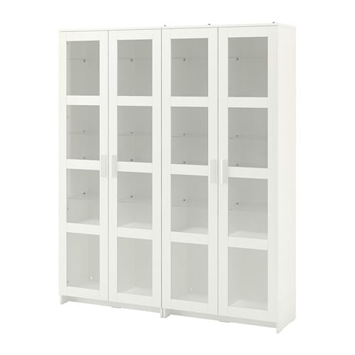 IKEA BRIMNES storage combination w/glass doors Model Image