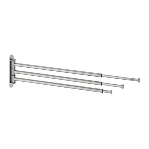 IKEA BROGRUND towel holder, 3 bars Model Image