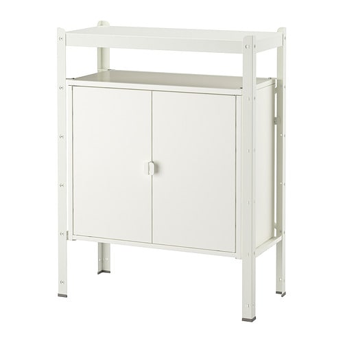 IKEA BROR shelving unit with cabinets Model Image