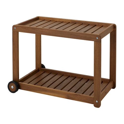 IKEA BRÖGGAN serving cart, outdoor Model Image