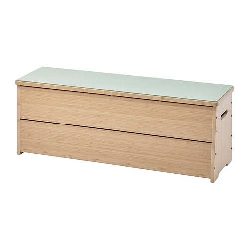 IKEA DAJLIEN bench with storage Model Image