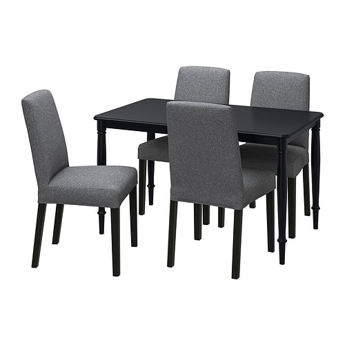 IKEA DANDERYD / BERGMUND table and 4 chairs Model Image