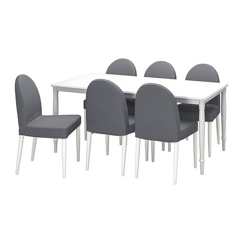 IKEA DANDERYD / DANDERYD table and 6 chairs Model Image