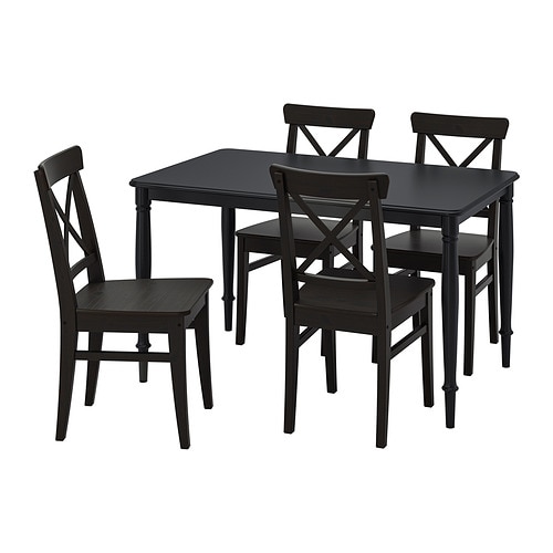 IKEA DANDERYD / INGOLF table and 4 chairs Model Image