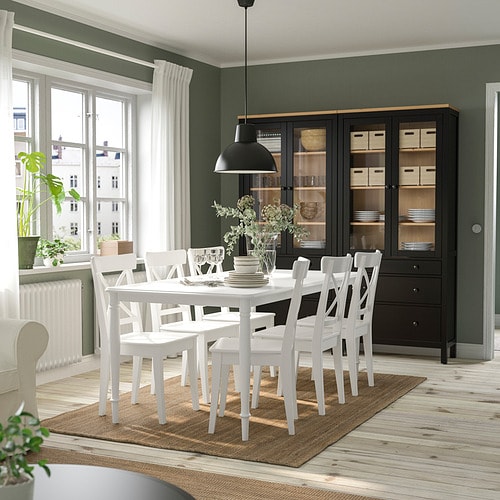 IKEA DANDERYD / INGOLF table and 6 chairs Model Image