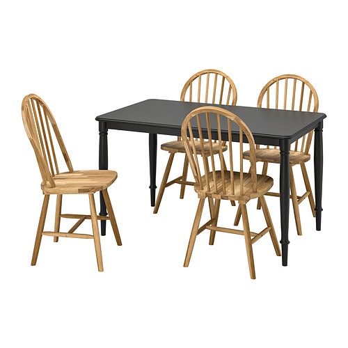 IKEA DANDERYD / SKOGSTA table and 4 chairs Model Image