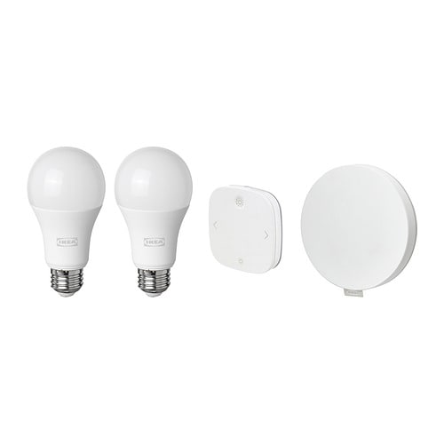 IKEA DIRIGERA lighting kit with hub Model Image