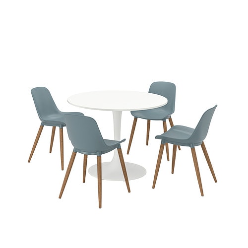 IKEA DOCKSTA / GRÖNSTA table and 4 chairs Model Image