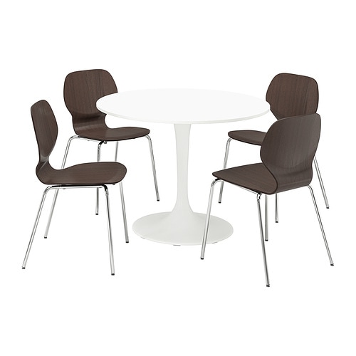 IKEA DOCKSTA / SIGTRYGG table and 4 chairs Model Image