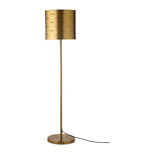 IKEA EBBEMÅLA floor lamp with LED bulb Model Image