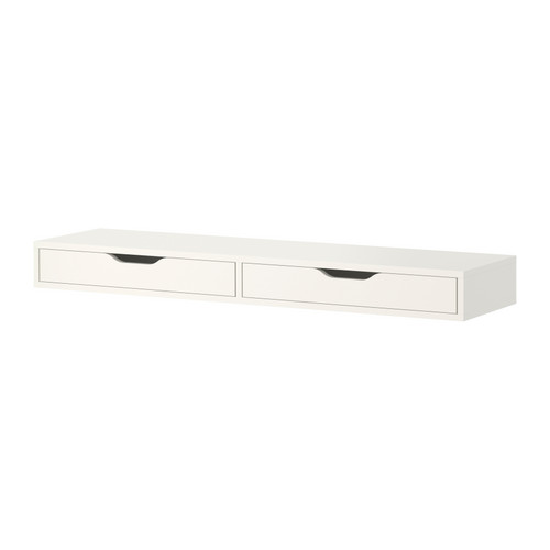 IKEA EKBY ALEX shelf with drawers Model Image