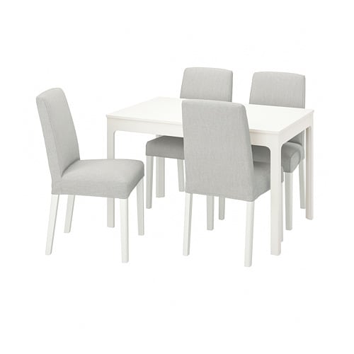 IKEA EKEDALEN / BERGMUND table and 4 chairs Model Image