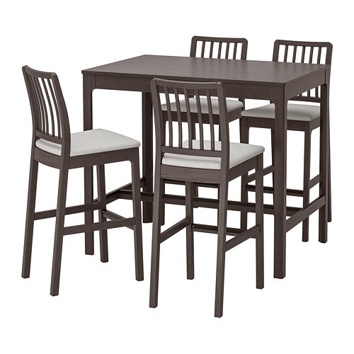 IKEA EKEDALEN / EKEDALEN bar table and 4 bar stools Model Image