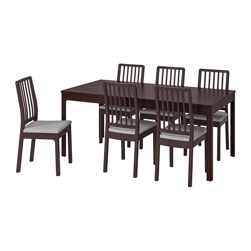 IKEA EKEDALEN / EKEDALEN table and 6 chairs Model Image