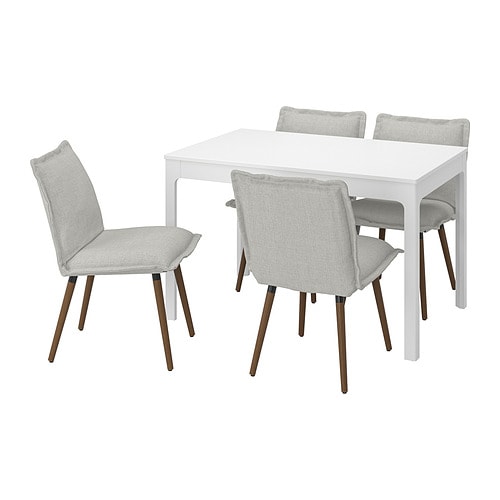 IKEA EKEDALEN / KLINTEN table and 4 chairs Model Image