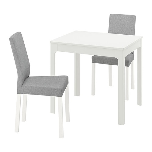 IKEA EKEDALEN / KÄTTIL table and 2 chairs Model Image