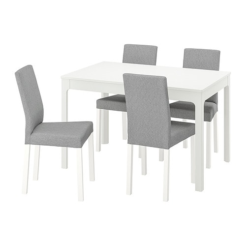 IKEA EKEDALEN / KÄTTIL table and 4 chairs Model Image