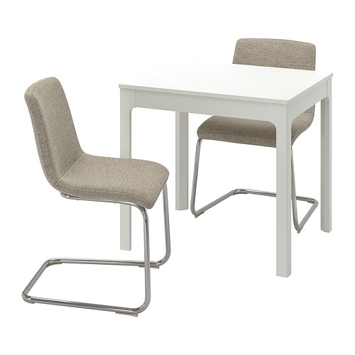 IKEA EKEDALEN / LUSTEBO table and 2 chairs Model Image